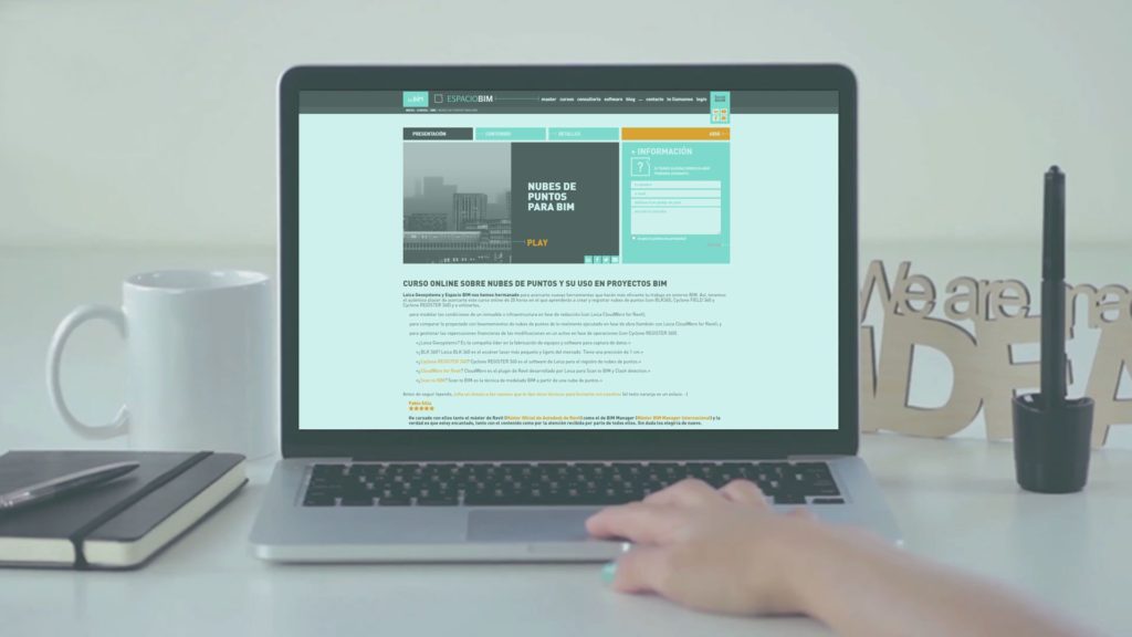 Foto de ‘Nubes de Puntos para BIM’, el curso en línea fruto de