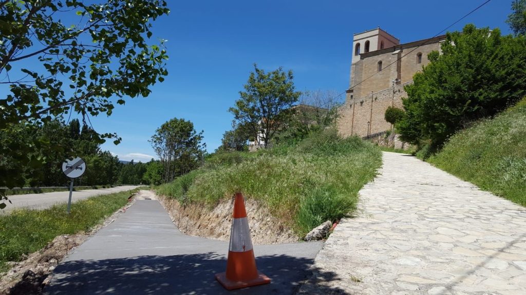 Foto de Pareja, a punto de estrenar nuevo carril-bici