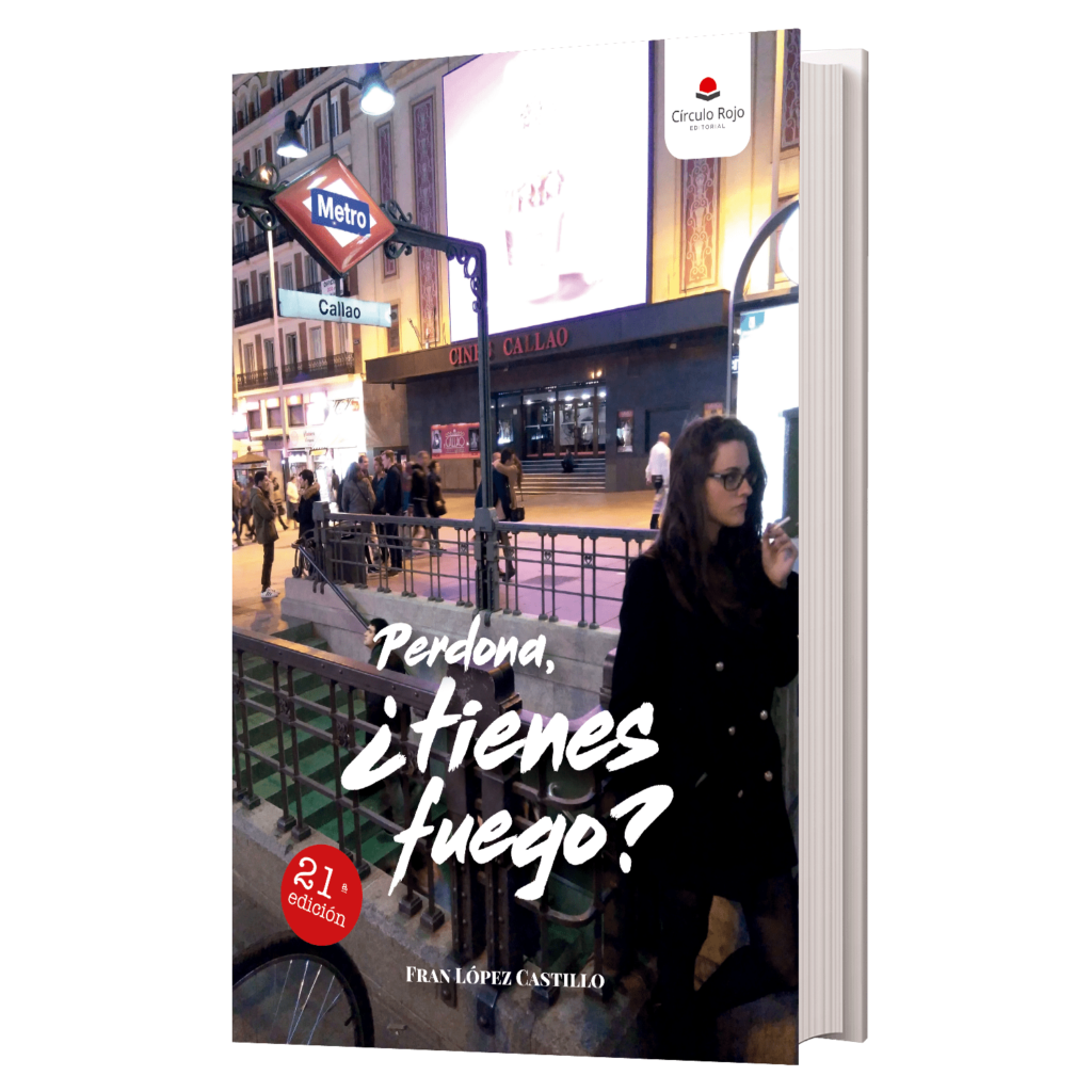 Foto de Perdona, ¿tienes fuego?, la novela autoeditada de Fran